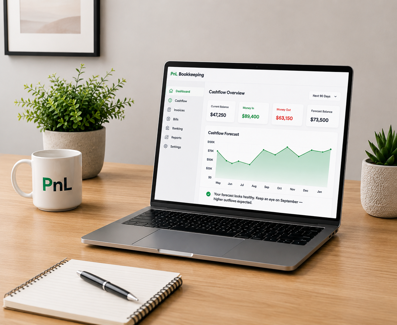 PnL Bookkeeping — cashflow clarity for your business